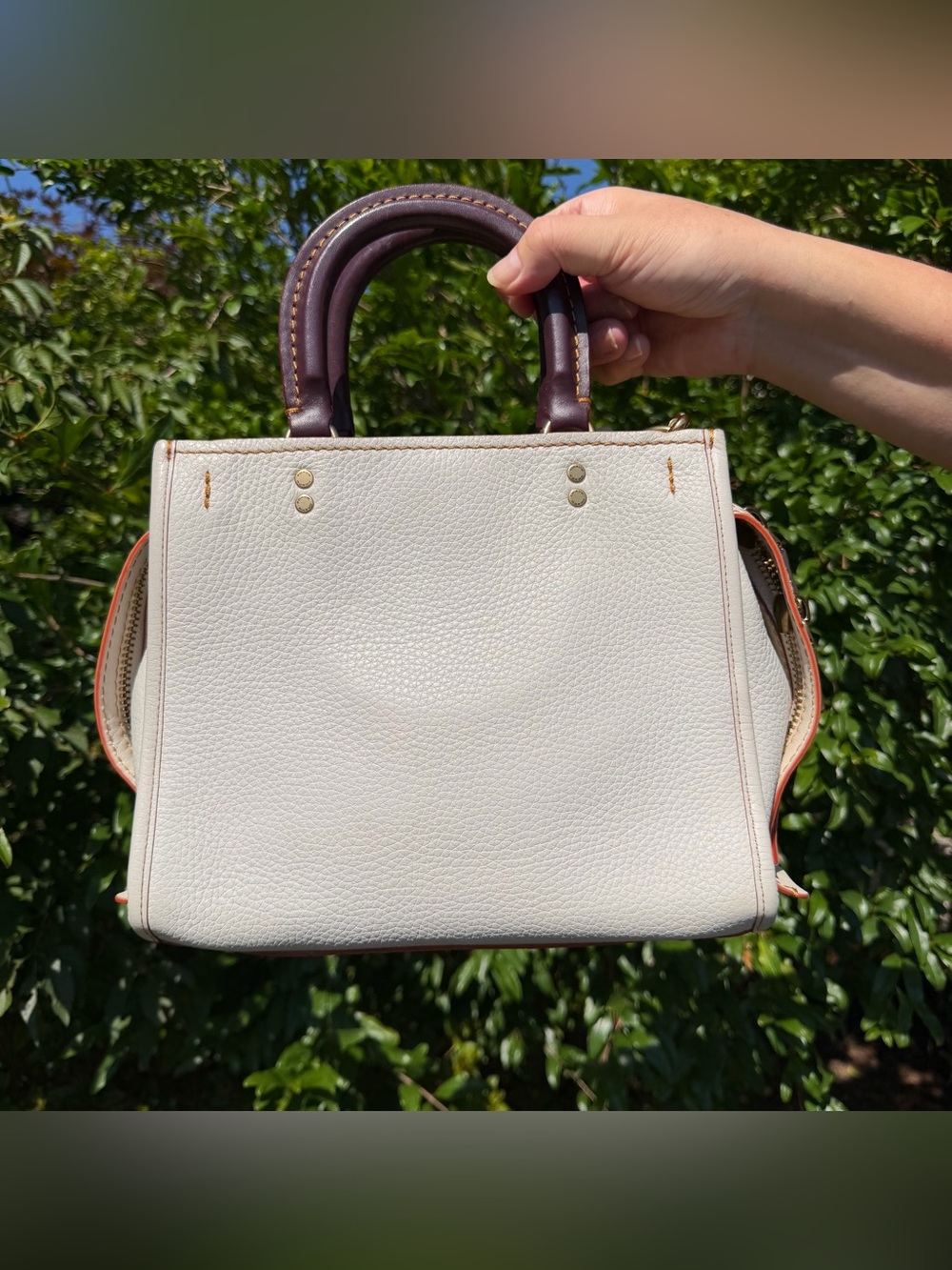 EUC Coach 1941 Leather Rogue Bag 25 54536 - Picture 5 of 12